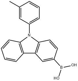 (9-(m-tolyl)-9H -carbazol-3-yl) boronic acid