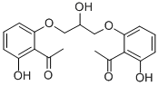CROMOLYN   SODIUM   RELATED   COMPOUND   A (25 MG)  (1,3-BIS-(2-ACETYL-3-HYDROXYPHENOXY)-2-PROPANOL) (AS)