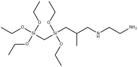 1-[3-(2-aminoethyl)-3-aminoisobutyl]-1,1,3,3,3-pentaethoxy-1,3-disilapropane