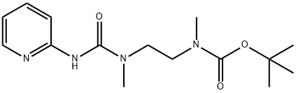 Carbamic acid, N-methyl-N-[2-[methyl[(2-pyridinylamino)carbonyl]amino]ethyl]-, 1,1-dimethylethyl ester