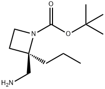 (R)-tert-Butyl 2-(aminomethyl)-2-propylazetidine-1-carboxylate