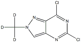 5,7-Dichloro-2-trideuteroMethyl-2H-pyrazolo[4,3-d]pyriMidine