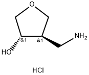 (3R,4S)-rel-4-(Aminomethyl)tetrahydrofuran-3-ol hydrochloride