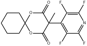 3-Methyl-3-(perfluoropyridin-4-yl)-1,5-dioxaspiro[5.5]undecane-2,4-dione