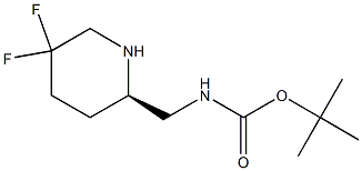 (R)-tert-Butyl ((5,5-difluoropiperidin-2-yl)methyl)carbamate