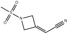 2-(1-methanesulfonylazetidin-3-ylidene)acetonitrile