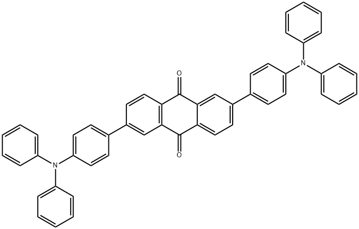 2,6-bis[4-(diphenylamino)phenyl]- 9,10-Anthracenedione