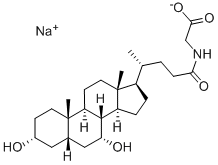 Glycochenodeoxycholic acid sodium salt