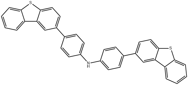 Bis(4-(2-dibenzothiophene)phenyl) amine