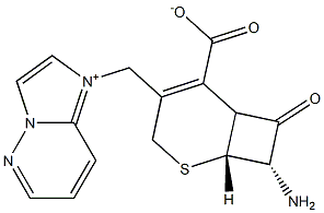 (1R,8S)-8-Amino-4-(imidazo[1,2-b]pyridazin-1-ium-1-ylmethyl)-7-ox o-2-thiabicyclo[4.2.0]oct-4-ene-5-carboxylate