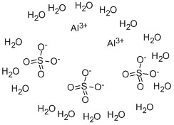 aluminium sulfate hexadecahydrate