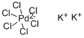 Dipotassium hexachloropalladate