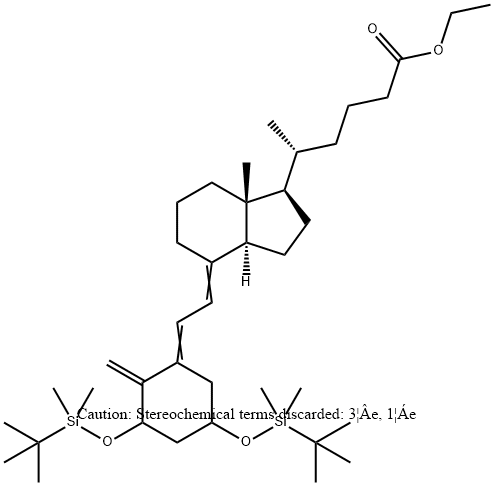 (5R)-ethyl 5-((1R,3aS,7aR)-4-((E)-2-((3S,5R)-3,5-bis(tert-butyldiMethylsilyloxy)-2-Methylenecyclohexylidene)ethyl)-7a-Methyloctahydro-1H-inden-1-yl)hexanoate