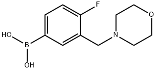 4-fluoro-3-(morpholinomethyl)phenylboronic acid