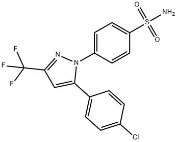 4-[5-(4-CHLOROPHENYL)-3-(TRIFLUOROMETHYL)-1H-PYRAZOL-1-YL]BENZENESULFONAMIDE
