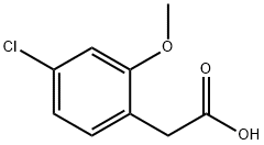 2-Methoxy-4-chlorophenylacetic acid