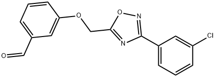 3-[3-(3-Chloro-phenyl)-[1,2,4]oxadiazol-5-ylmethoxy]-benzaldehyde