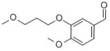 Benzaldehyde, 4-methoxy-3-(3-methoxypropoxy)-