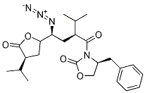 (4S)-3-[(2S,4S)-4-Azido-2-(1-Methylethyl)-1-oxo-4-[(2S,4S)-tetrahydro-4-(1-Methylethyl)-5-oxo-2-furanyl]butyl]-4-(phenylMethyl)-2-Oxazolidinone