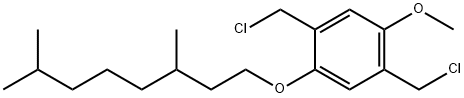 2 5-BIS(CHLOROMETHYL)-1-METHOXY-4-(3'-7&