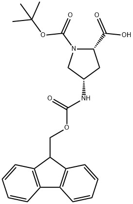 N-Boc-cis-4-Fmoc-Amino-L-proline