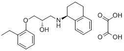 1-(2-ETHYLPHENOXY)-3-[[(1S)-1,2,3,4-TETRAHYDRO-1-NAPHTHALENYL]AMINO]-(2S)-2-PROPANOL HYDROCHLORIDE