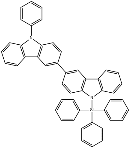 9-Phenyl-9'-(triphenylsilyl)-9H,9'H-3,3'-bicarbazole