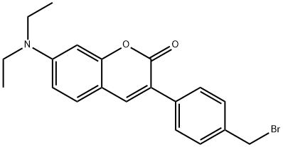 3-[4-(BROMOMETHYL)PHENYL]-7-(DIETHYLAMIN