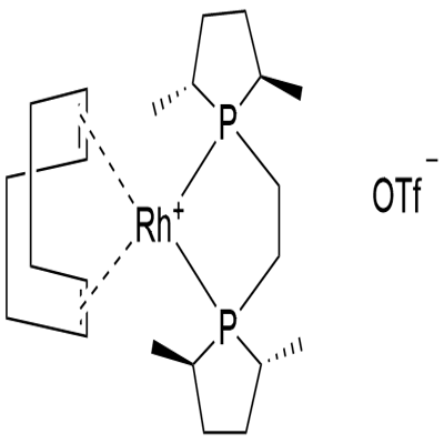 (+)-1,2-BIS((2R,5R)-DIMETHYLPHOSPHOLANO)ETHANE(CYCLOOCTADIENE)RHODIUM(I) TRIFLATE