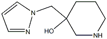 3-(1H-Pyrazol-1-ylmethyl)-3-piperidinol