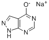 1,5-dihydro-4H-pyrazolo[3,4-d]pyrimidin-4-one, monosodium salt