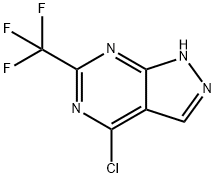 4-CHLORO-6-(TRIFLUOROMETHYL)-1H-PYRAZOLO[3,4-D]PYRIMIDINE