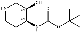 tert-butyl N-[cis-3-hydroxypiperidin-4-yl]carbamate