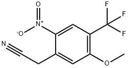 2-(4-(trifluoromethyl)-2,5-dimethoxyphenyl)acetonitrile