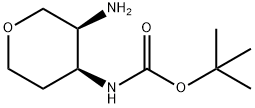 tert-butyl N-[(3S,4S)-3-aminooxan-4-yl]carbamate
