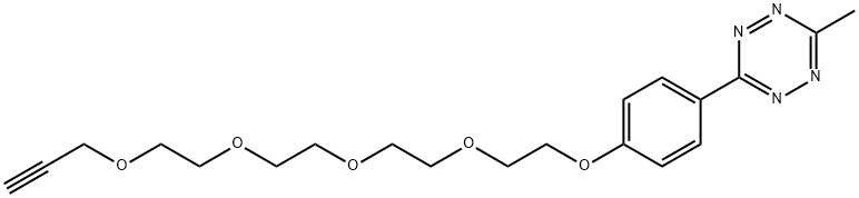 Methyltetrazine-PEG5-Alkyne