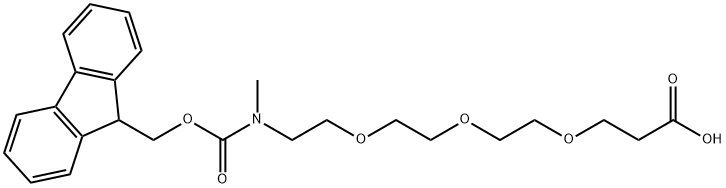 Fmoc-N-methyl-N-amido-PEG2-acid