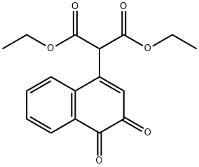 Q186 4-(BIS(ETHOXYCARBONYL)METHYL)-1,2-NAPHTHOQUINONE