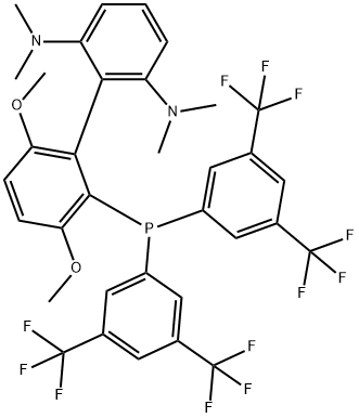 2'-(Bis(3,5-bis(trifluoromethyl)phenyl)phosphino)-3',6'-dimethoxy-N2,N2,N6,N6-tetramethyl-[1,1'-biphenyl]-2,6-diamine