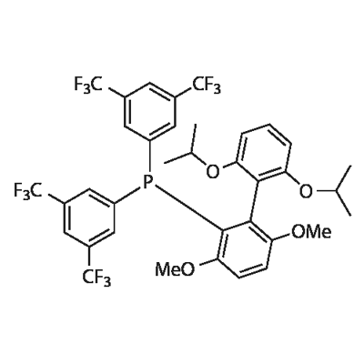 Bis[3,5-bis(trifluoromethyl)phenyl][3,6-dimethoxy-2',6'-bis(1-methylethoxy)[1,1'-biphenyl]-2-yl]phosphine
