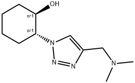 2-{4-[(Dimethylamino)methyl]-1,2,3-triazol-1-yl}cyclohexan-1-ol