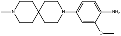 2-methoxy-4-{9-methyl-3,9-diazaspiro[5.5]undecan-3-yl}aniline
