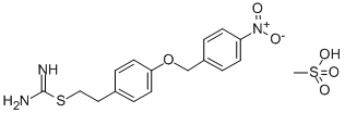 2-[2-[4-(4-NITROBENZYLOXY)PHENYL]ETHYL]ISOTHIOUREA MESYLATE