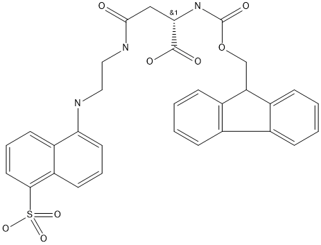 FMOC-ASP(EDANS)-OH
