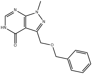 3-((benzyloxy)Methyl)-1-Methyl-1H-pyrazolo[3,4-d]pyriMidin-4-ol