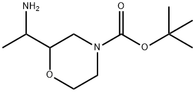 tert-Butyl 2-(1-aminoethyl)morpholine-4-carboxylate
