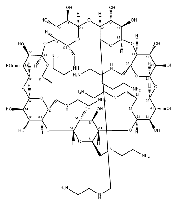 Heptakis[6-(2-aminoethylamino)-6-deoxy]-β-cyclodextrin