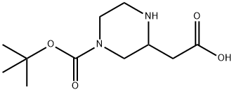 3-CARBOXYMETHYL-PIPERAZINE-1-CARBOXYLIC ACID TERT-BUTYL ESTER