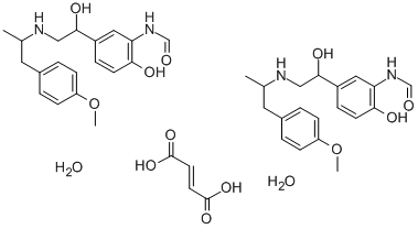 (R*,R*)-N-[2-Hydroxy-5-[1-hydroxy-2-[[2-(4-methoxyphenyl)-1-methylethyl]amino]ethyl]phenyl]formamide fumarate dihydrate