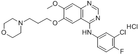 4-(3-Chloro-4-fluorophenylamino)-7-methoxy-6-[3-(4-morpholinyl)propoxy]quinazoline hydrochloride